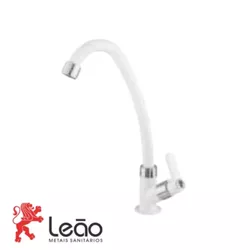 Torneira Cozinha Mesa Alta 1067 1/4V C63 Branca Pl... - Rede Construir Milmart