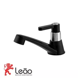 Torneira Lavatório Mesa 1094 1/4V C63 Preta / Crom... - Rede Construir Milmart