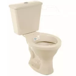 Vaso Com Caixa Acoplada Sabará Areia - ICASA - Rede Construir Milmart