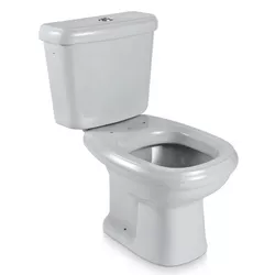 Vaso Com Caixa Acoplada Sabatini Cinza - ICASA - Rede Construir Milmart