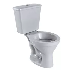 Vaso Com Caixa Acoplada Sabará Cinza - ICASA - Rede Construir Milmart