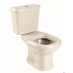 Vaso Com Caixa Acoplada Sabatini Palha - ICASA - Rede Construir Milmart