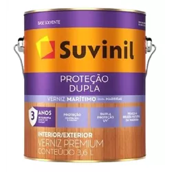 Verniz para Madeira Dupla Proteção Fosco Natural 3... - Monza Tintas