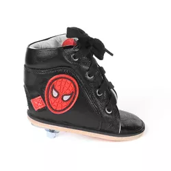 Dennis Brown homem aranha preto com barra de regul... - Orthocalce Baby & Kids