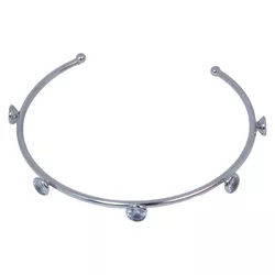 Bracelete com Pontos de Luz Aço Inoxídavel - IPU0... - Kumbayá Joias