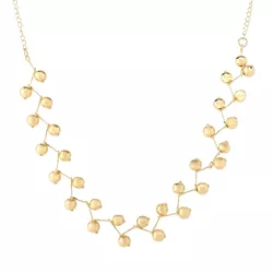 Choker Arabesco Esferas Douradas Grandes by Kumbay... - Kumbayá Joias