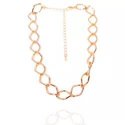 Choker Elos Ovais By Kumbayá Joias - JCO045100 - Kumbayá Joias