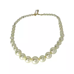 Choker Pérolas Médias Degradê Banho de Ouro 18K - ... - Kumbayá Joias