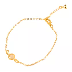 Pulseira Ponto De Luz Incolor By Kumbayá Joias - J... - Kumbayá Joias