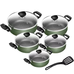 Conjunto de Caçarolas Spesso Verde - 7898275371603 - Patolux