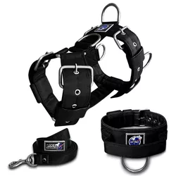 KIT PEITORAL UNIVERSAL, COLEIRA TÁTICA E GUIA DE P... - PETSPACE