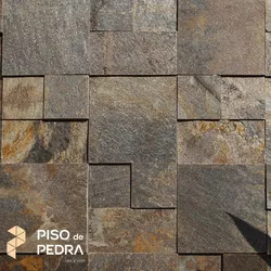 Pedra Corten 3D - 1689 - Piso de Pedra Osasco
