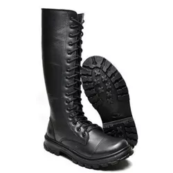 BOTA CANO ALTO GÓTICA DARK ROCK IN ROLL PRETA FOSC... - PONTO TÁTICO