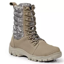 COTURNO TÁTICO PATRULHA COURO MACIO CAMUFLADO EXTR... - PONTO TÁTICO