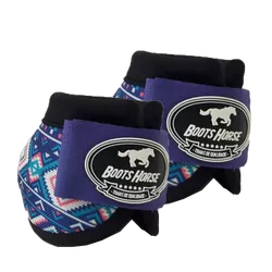 Cloche Boots Horse - Estampa 23 / Velcro roxo - 14... - PROTEC HORSE - A LOJA DOS GRANDES CAMPEÕES