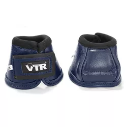 Cloche de Couro Azul Marinho - VTR - 17807 - PROTEC HORSE - A LOJA DOS GRANDES CAMPEÕES
