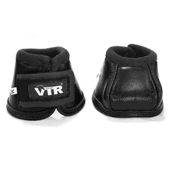 Cloche de Couro Preto - VTR - 17806 - PROTEC HORSE - A LOJA DOS GRANDES CAMPEÕES