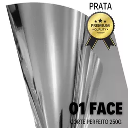 Papel Lamicote Prata A4 255gr - QPAPEIS LTDA