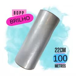 Bobina de BOPP Brilho 22mmx100m - QPAPEIS LTDA
