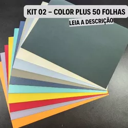Kit 2 Color Plus - 50 folhas - QPAPEIS LTDA