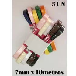 Kit Fitas de cetim progresso - 7mmx10m - QPAPEIS LTDA