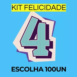 KIT FELICIDADE 4 - 100 FOLHAS - QPAPEIS LTDA