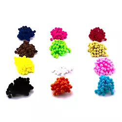 Pompom Pc 50 Unidades - QPAPEIS LTDA