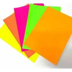 Papel Neon Auto Adesivo - QPAPEIS LTDA