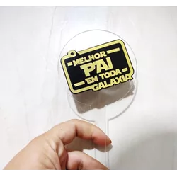 Placa Topo Acrílico - QPAPEIS LTDA