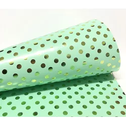 Papel Verde Claro Bolinha Laminada - QPAPEIS LTDA