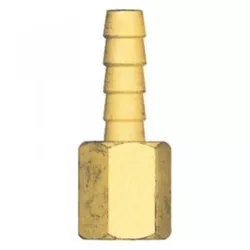 Espigão Fêmea Fixa 1/4''x1/4''latao-lubefer - Santec