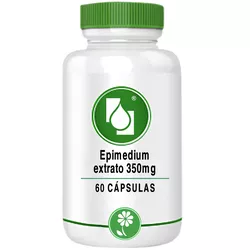 Epimedium extrato 350mg 60cápsulas - Seiva Manipulação | Produtos Naturais e Medicamentos
