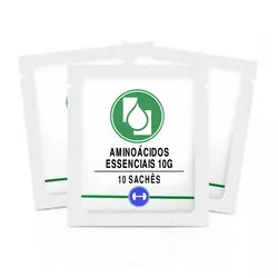 Aminoácidos Essenciais 10g 10 sachês - Seiva Manipulação | Produtos Naturais e Medicamentos