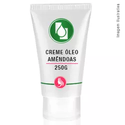 Creme Óleo de Amêndoas Doces 250g Bisnaga - Seiva Manipulação | Produtos Naturais e Medicamentos