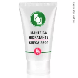 Manteiga Sueca Hidratante 250g Bisnaga - Seiva Manipulação | Produtos Naturais e Medicamentos