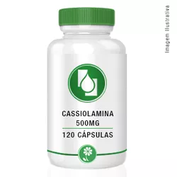 Cassiolamina 500mg 120cápsulas - Seiva Manipulação | Produtos Naturais e Medicamentos