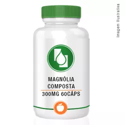 Magnólia composta 300mg 60cápsulas - Seiva Manipulação | Produtos Naturais e Medicamentos