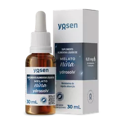 Melatonina Ydrosolv® 30ml - Seiva Manipulação | Produtos Naturais e Medicamentos