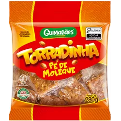 Torradinha Pé De Moleque 280g - Guimarães Alimentos