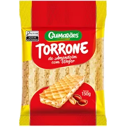 Torrone De Amendoim Com Waffer... - Guimarães Alimentos