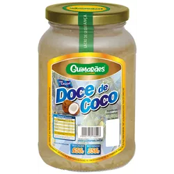 Doce De Coco Em Calda 650g - Guimarães Alimentos