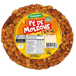 Pé De Moleque 100g - Guimarães Alimentos