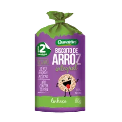 Biscoito De Arroz Integral C/l... - Guimarães Alimentos