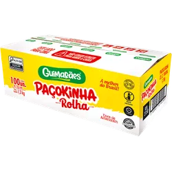Paçokinha Rolha C/100un 1,3kg - Guimarães Alimentos
