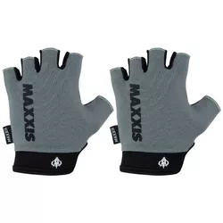 Luva Dedo Curto Maxxis Gel Fecho Velcro Preto / Ci... - Station Bike