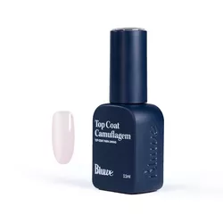 Bluwe Top Coat Camuflagem Natural Pink 11ml - Bella Store