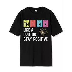 Camiseta Estampada Frente Think Like a Proton - TH... - Atacado Leandrinho
