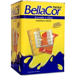 Fundo a óleo branco 18L - BellaCor - Tintavel