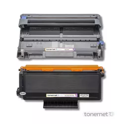 Kit Toner TN580 TN650 + Cilindro DR520 DR650 Compa... - TONERNET