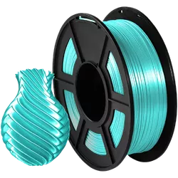 Filamento PLA+ Silk Sunlu 1.75mm 1Kg - Verde - TOPINK3D